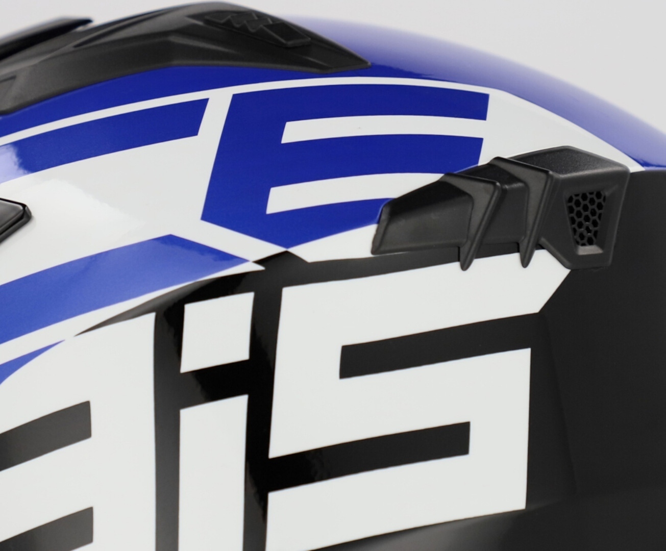 Acerbis Aria Sport Cască cu reacție Negru/Albastru M (57/58) Figura 3