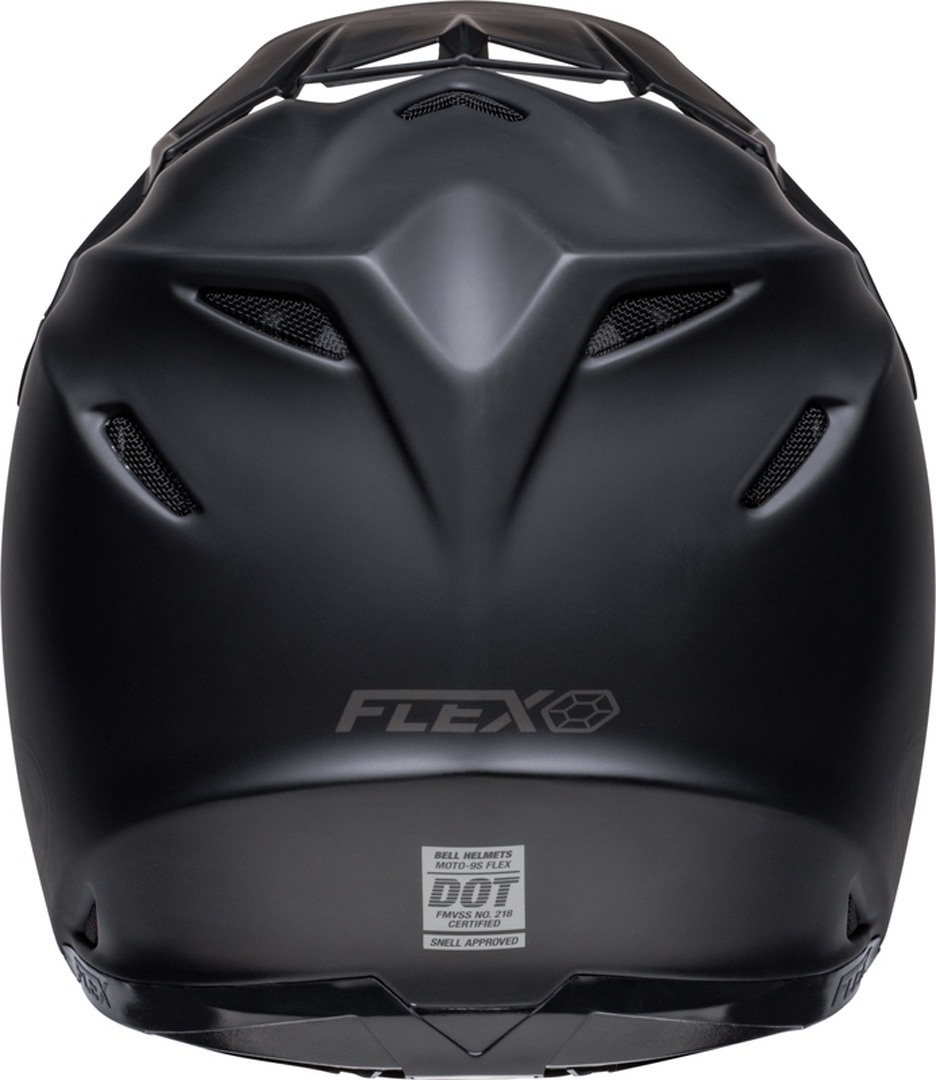 Bell Moto-9s Flex Solid Motorcross helm Black Matt M Figuur 2