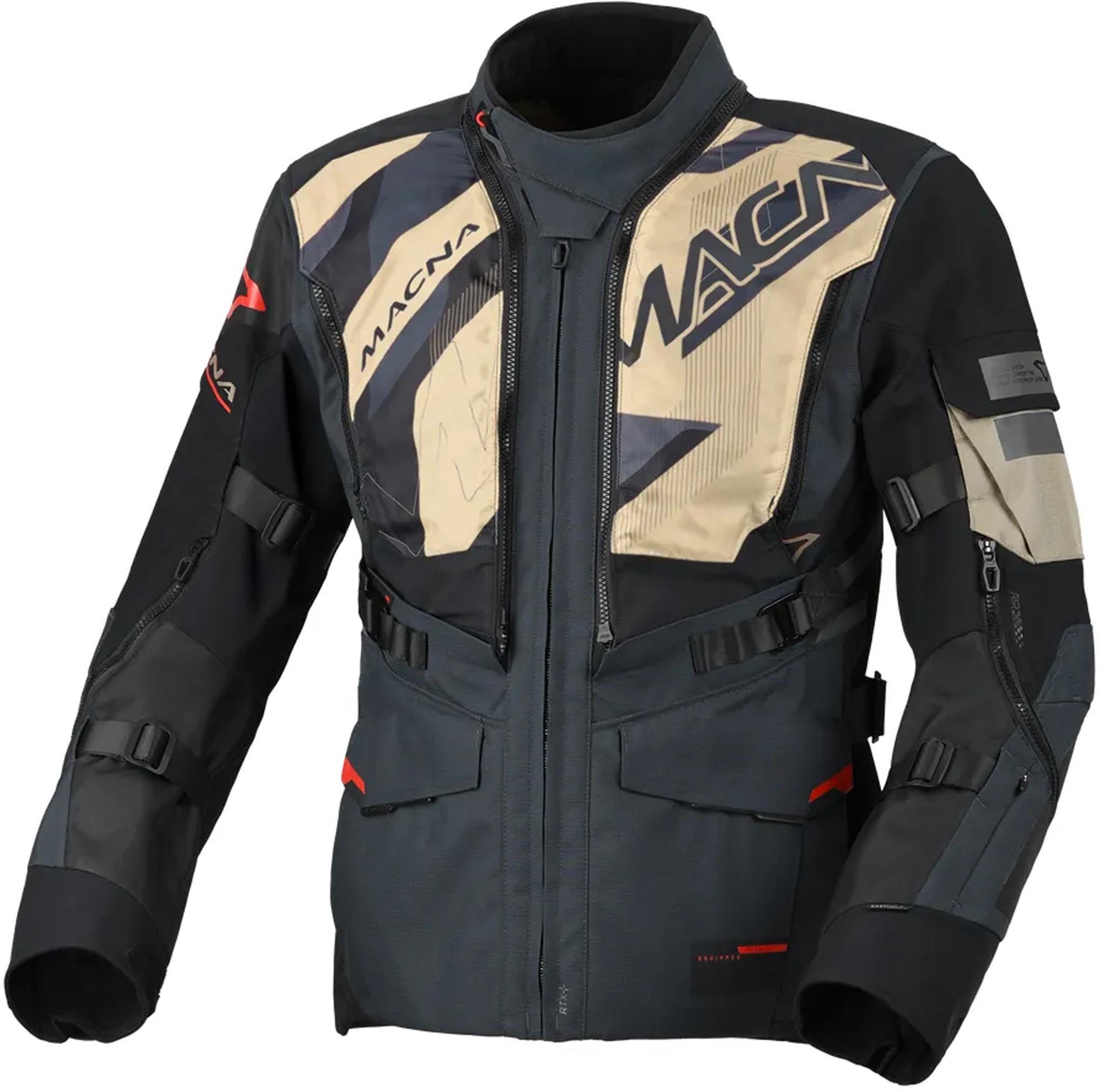 Macna Flexodus waterproof Motorcycle Textile Jacket blue/black M Figure 5
