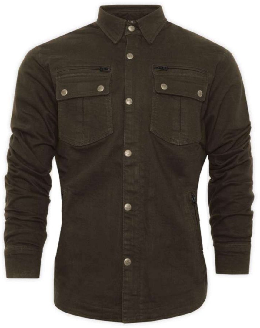 Bores Driver Donna Moto Camicia Verde L Figura 2