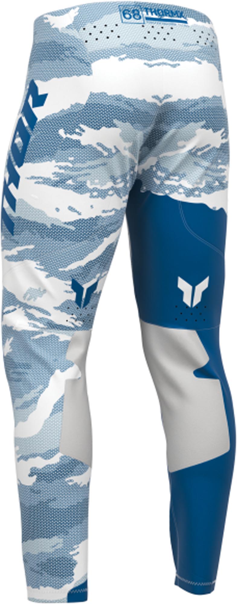 Thor Sportmode Recon Motocross hlače belo/modro 30 Slika 2