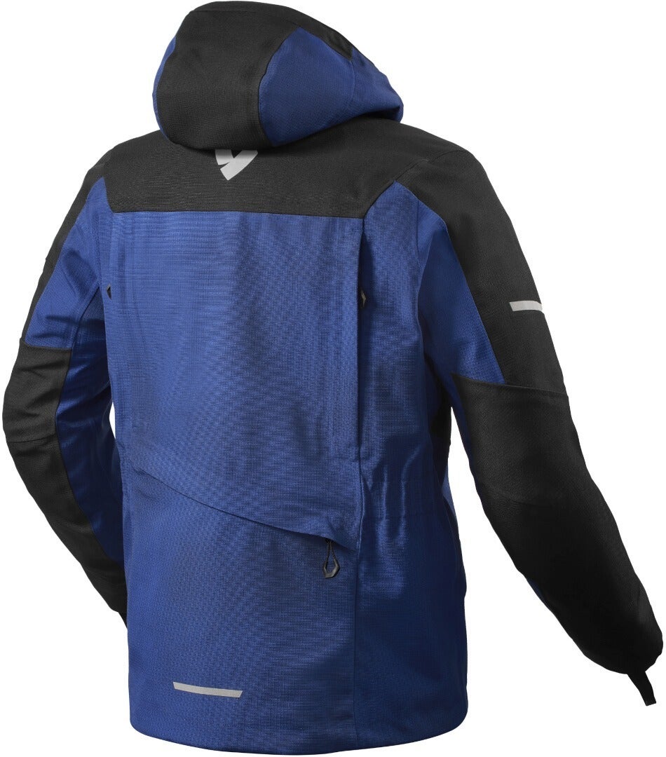 Revit Tectonic H2O waterproof Motorcycle Textile Jacket black/blue L Figure 2