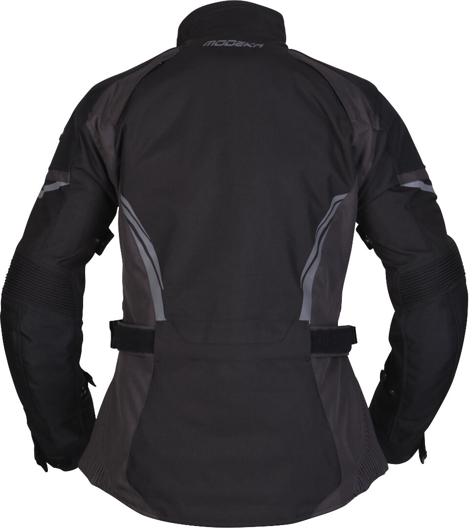 Modeka Amberly Damen Motorrad Textiljacke schwarz/dunkelgrau 44 Abbildung 2