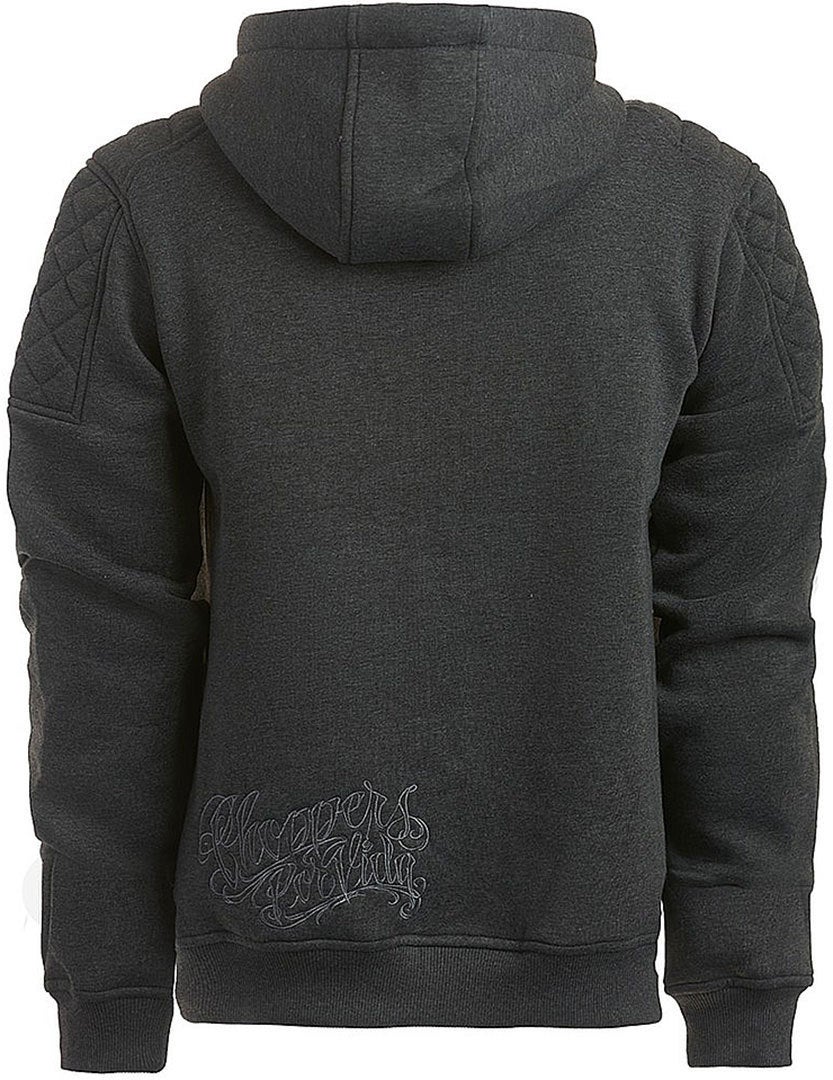West Coast Choppers Por Vida Zip Hoodie grau M Abbildung 3