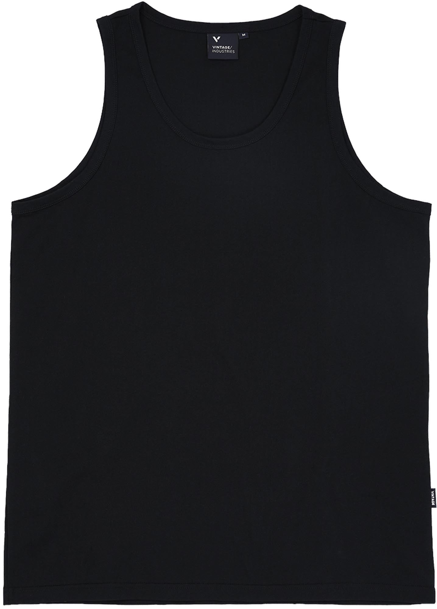 Vintage Industries Urban Tanktop Zwart XL Figuur 1