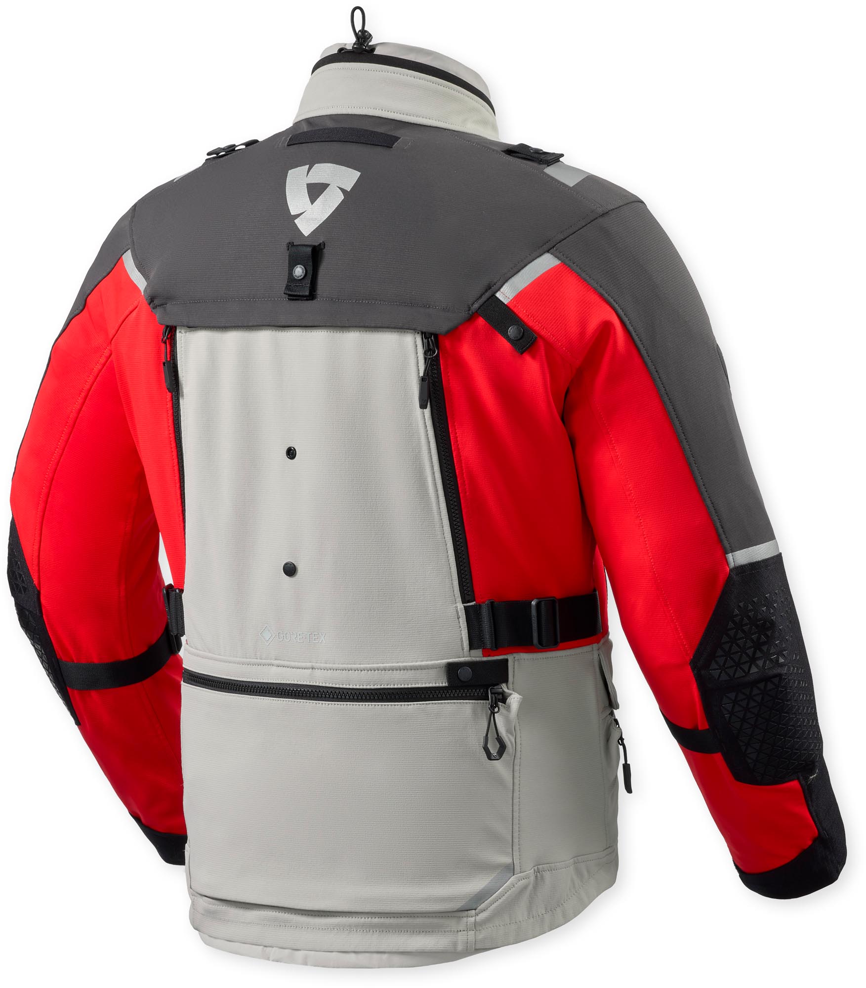 Revit Defender 4 GTX Veste textile moto imperméable anthracite/rouge L Figure 2