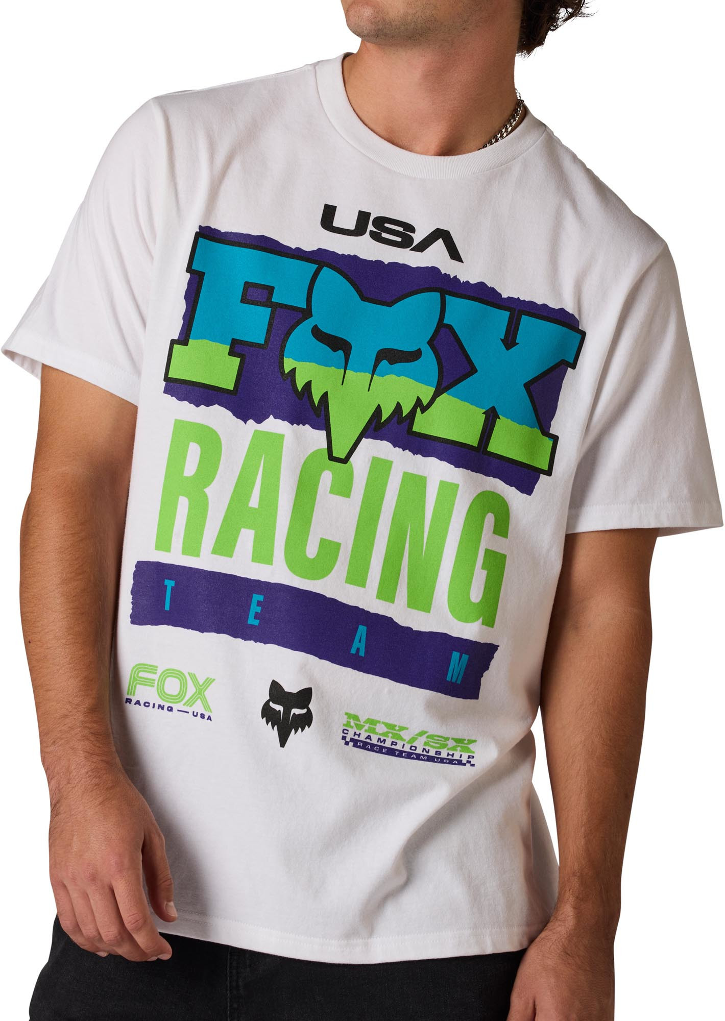 FOX Hardcore 195 Original T-shirt Wit 2XL Figuur 3