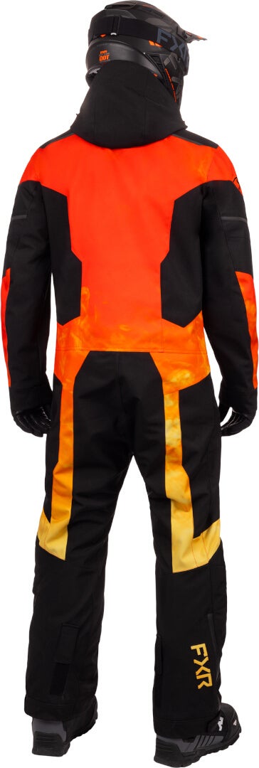 FXR Helium Lite 2025 1-delt snescooterdragt sort/orange 3XL Figur 2