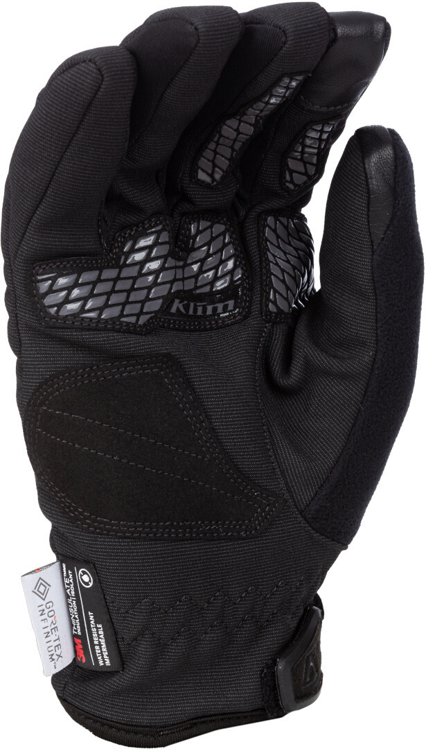 Klim Inversion Insulated Mănuși de motocicletă Negru/gri 3XL Figura 2