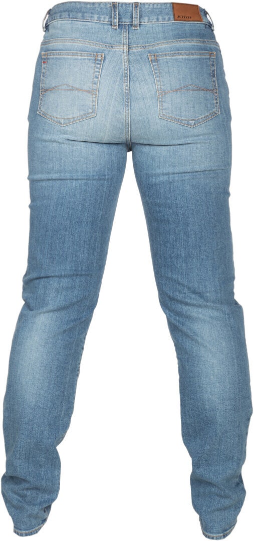 Klim Betty Tapered Stretch Damen Motorradjeans hellblau 2/29 Abbildung 4