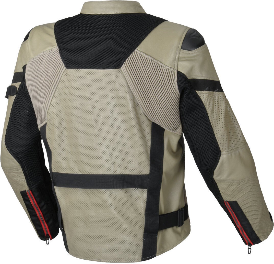 Macna Olsan perforated Motorcycle Leather / Textile Jacket 3XL Figure 2