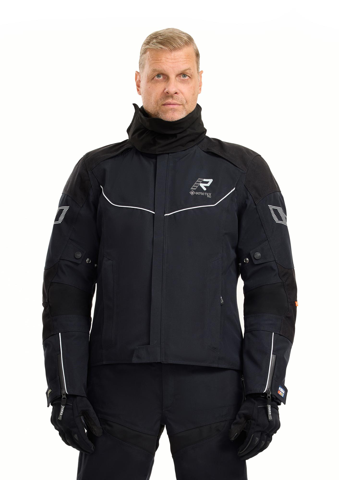 Rukka Armagate Chaqueta textil de motocicleta negro/plata 58 Figura 3
