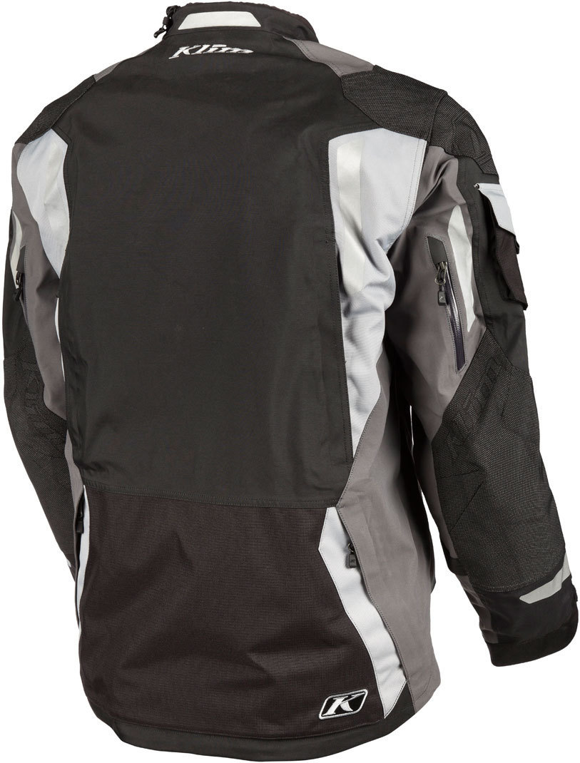 Klim Badlands Pro Motorcycle Textile Jacket dark grey M Figure 4