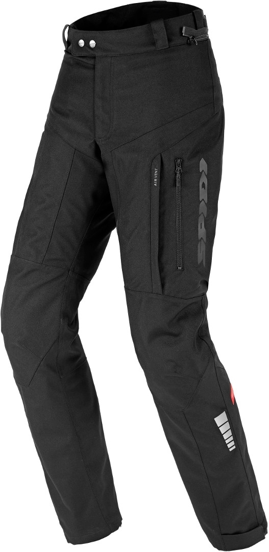 Spidi H2Out Outlander Motorcycle Textile Pants black M Figure 1
