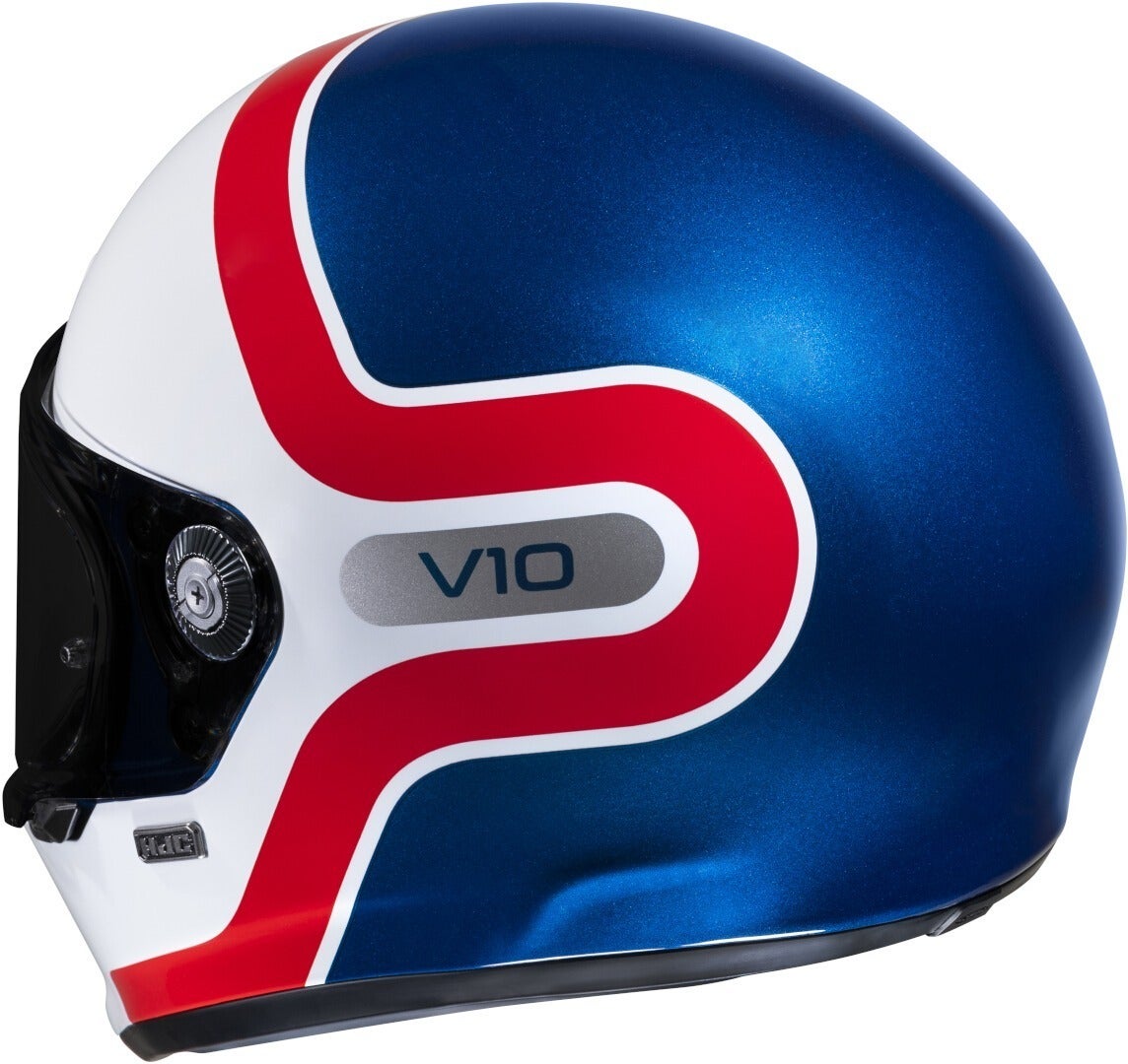 HJC V10 Grape Helmet white/blue/red L (58/59) Figure 3