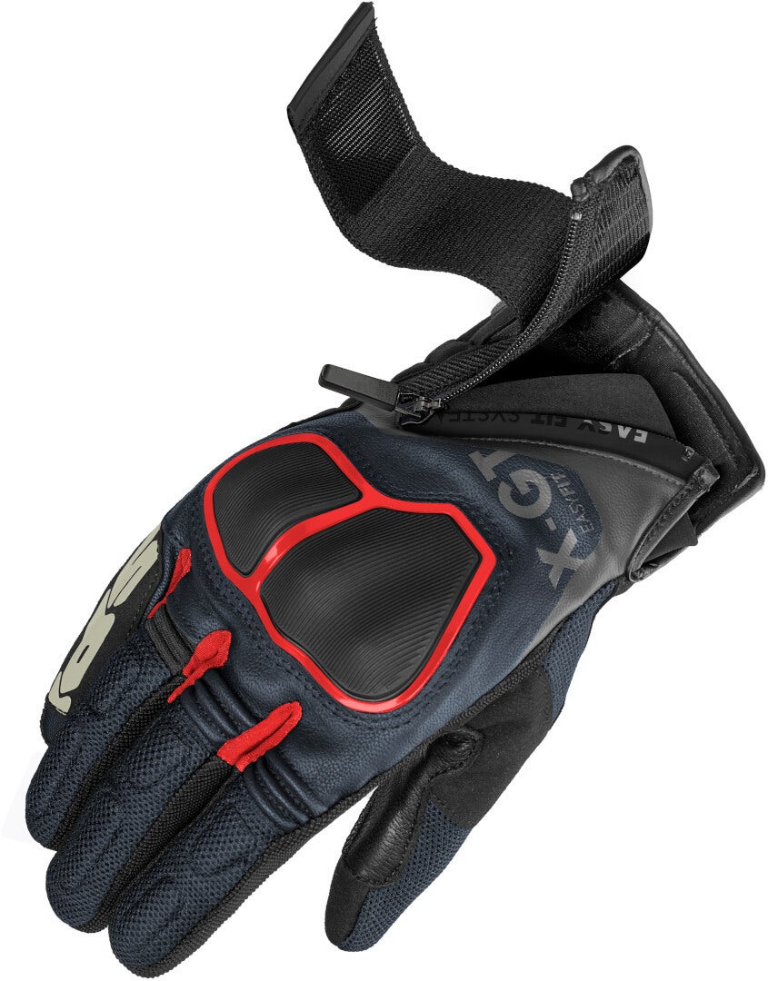 Spidi X-GT 2022 Motorcykelhandsker sort/blå L Figur 3