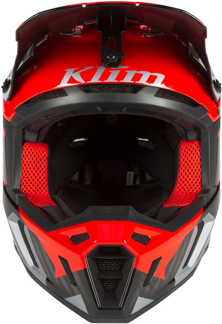 Klim F5 AMP Casco Motocross nero/rosso XXL (62/63) Figura 5
