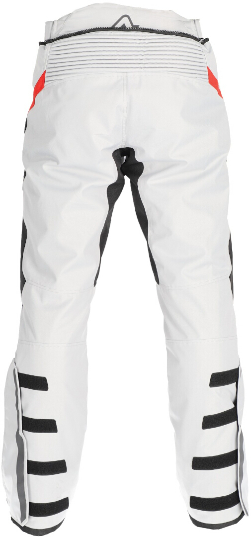 Acerbis X-Rover wasserdichte Motorrad Textilhose hellgrau M Abbildung 3