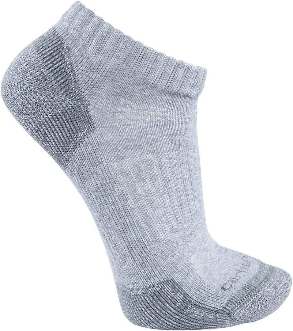 Carhartt Midweight Low Cut Șosete (3 perechi) Gri L Figura 1