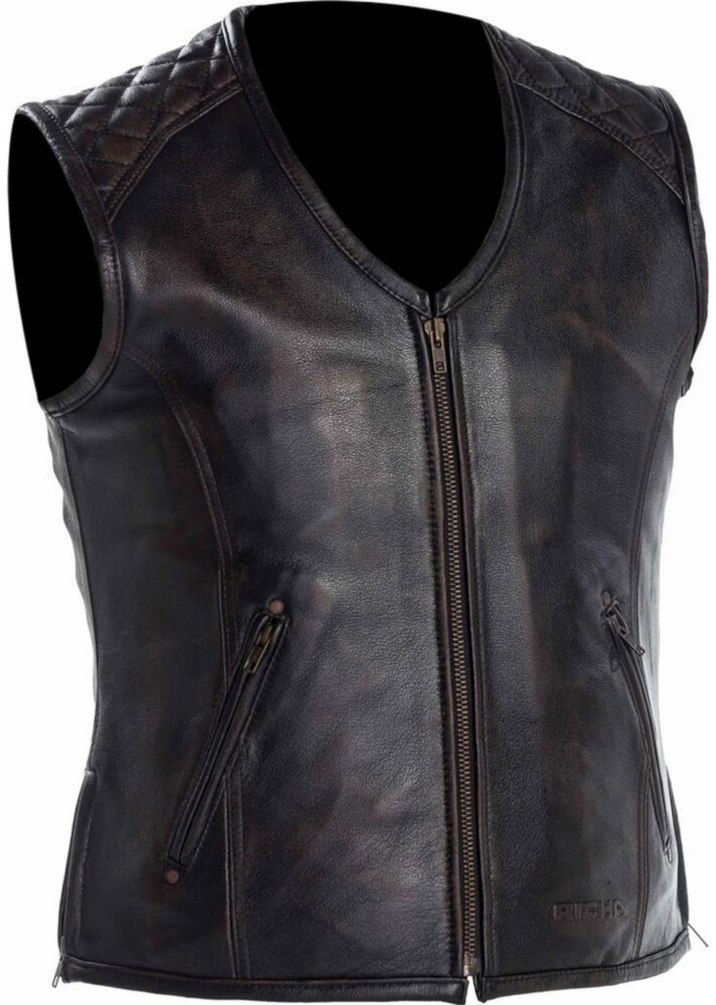 Richa Colt Gilet Black Colete de motocicleta Artigo principal Figura 1