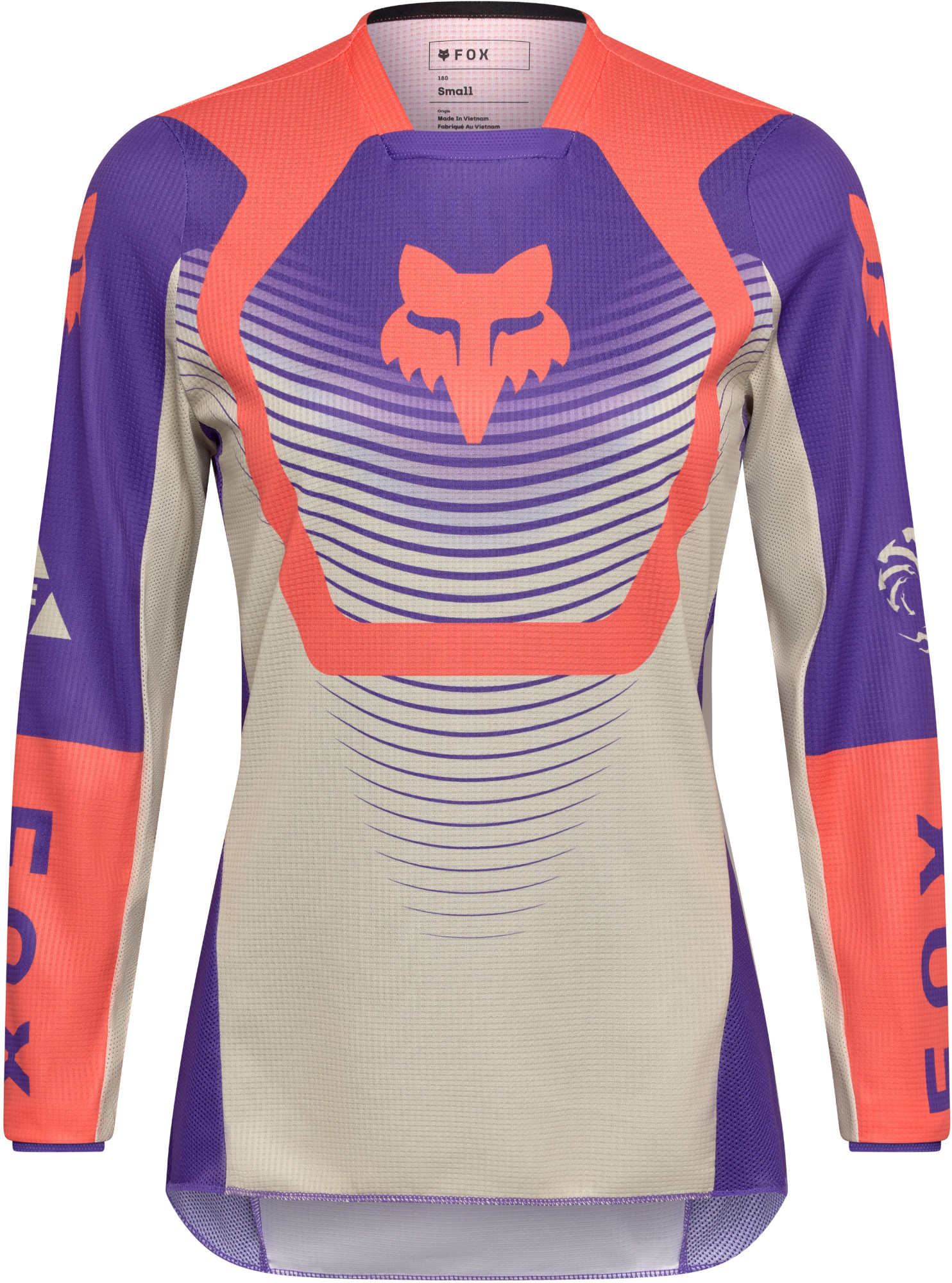 FOX 180 Collect Ladies Motocross Jersey purple/pink L Figure 1