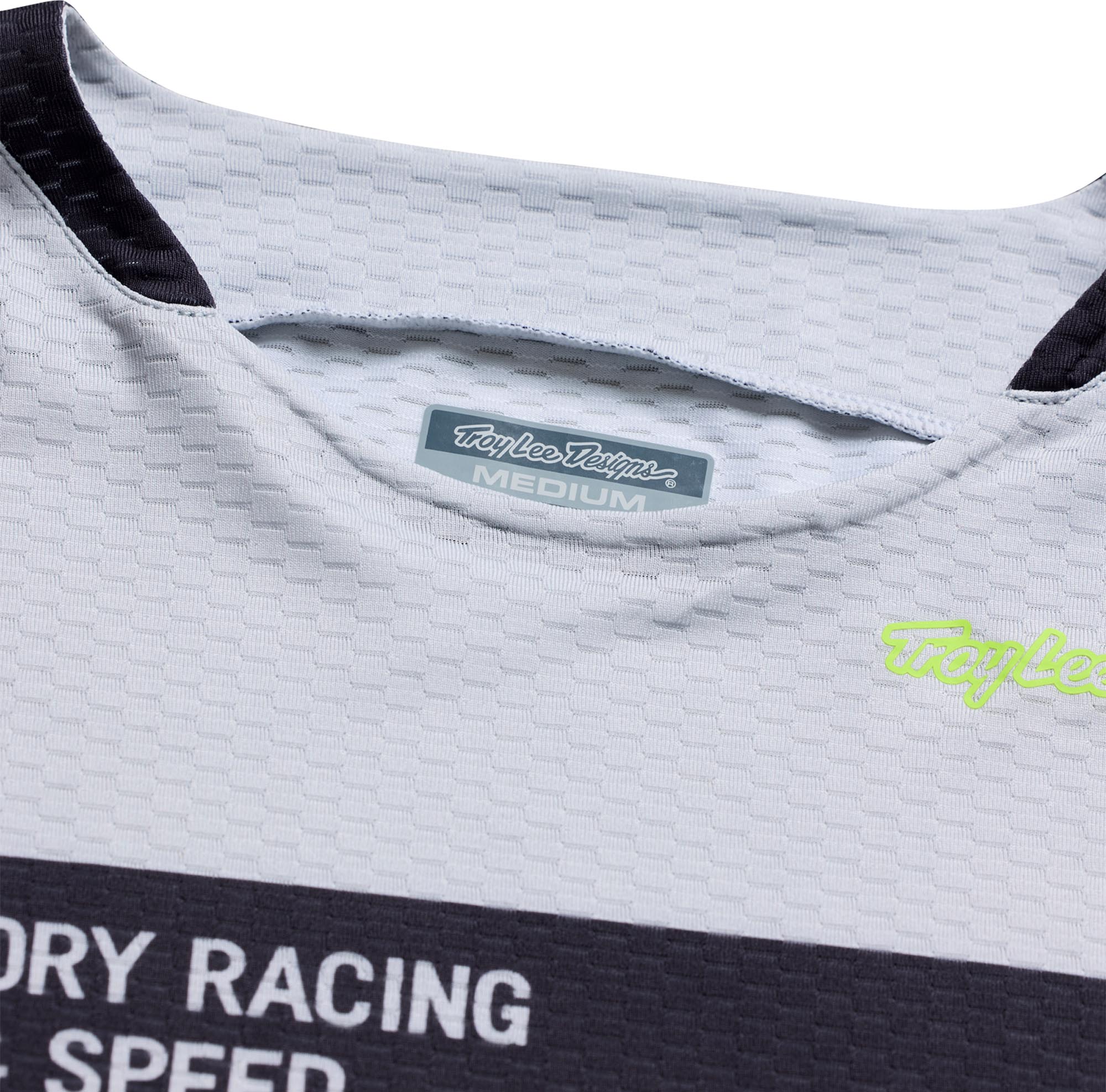 Troy Lee Designs GP Pro Air Locked Motocross Jersey hellgrau M Abbildung 3