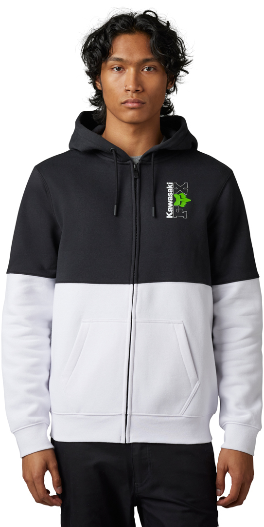 FOX X Kawi Sweat à capuche Zip Noir/Blanc XL Figure 1