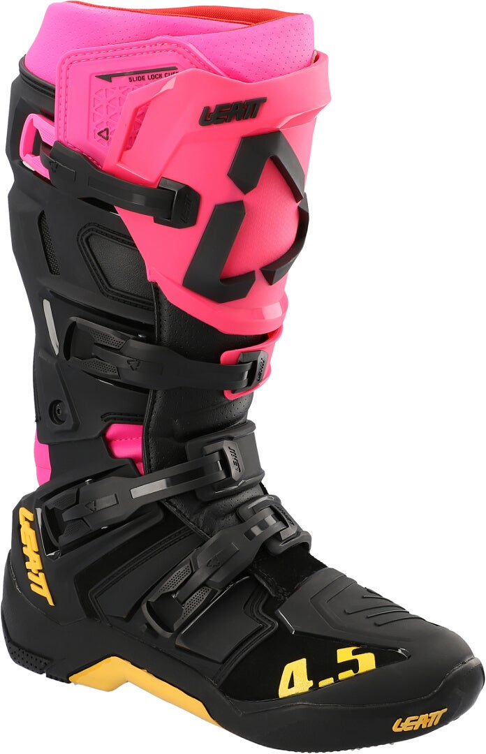 Leatt 4.5 Bottes motocross rose/noir 9 (43) Figure 1
