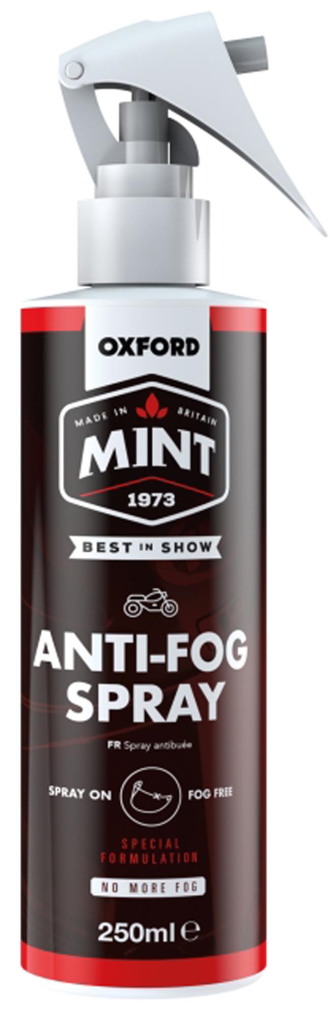 Oxford Mint Spray antifog 250ml Figura 1