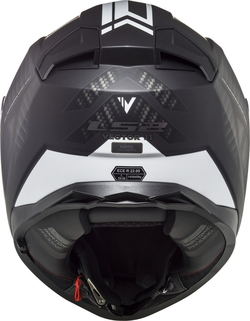 LS2 FF811 Vector II Splitter Casco Bianco/nero L (59/60) Figura 3