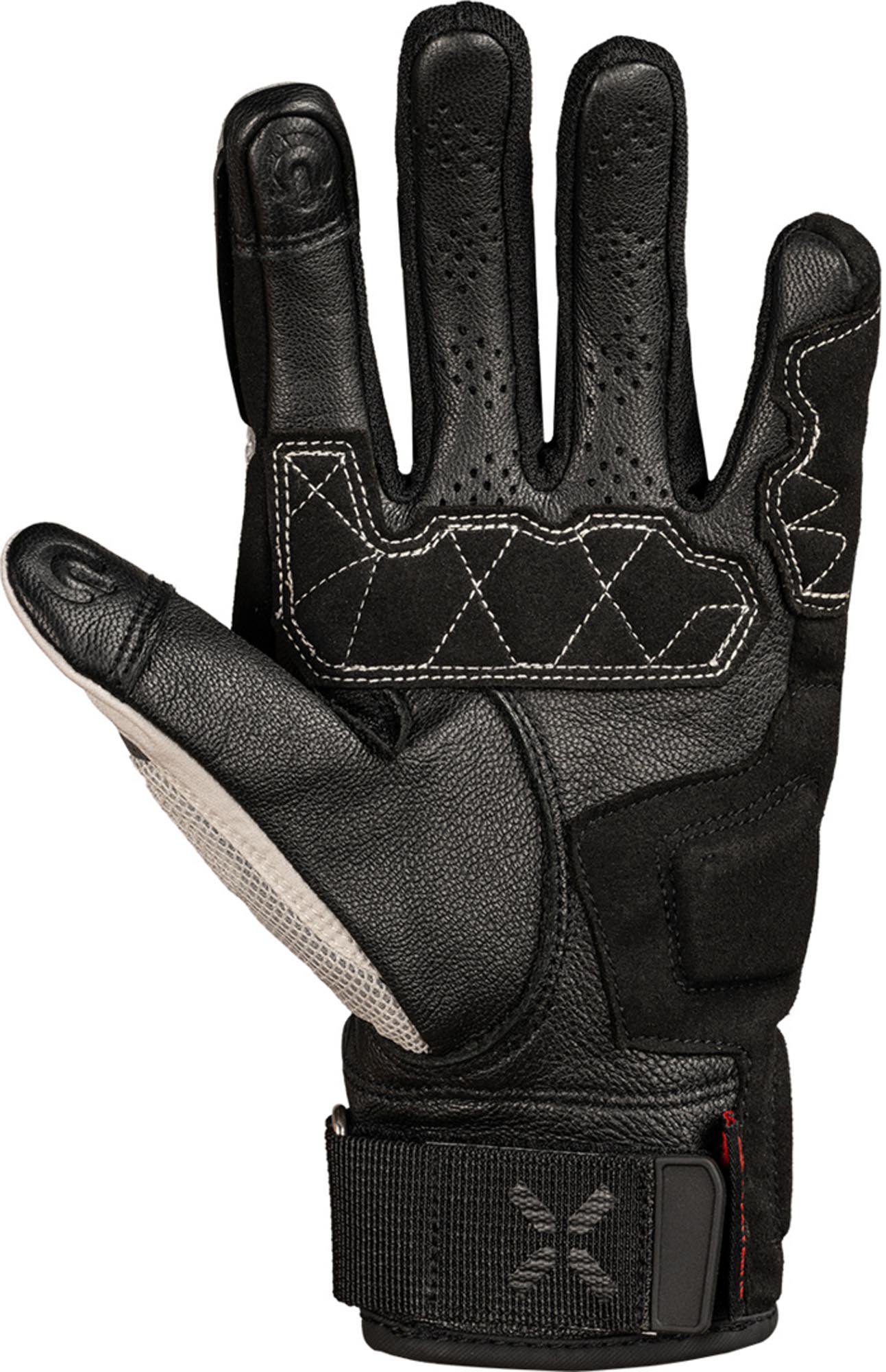 IXS Venture-Air 1.0 Damen Motorrad Handschuhe schwarz/hellgrau M Abbildung 2