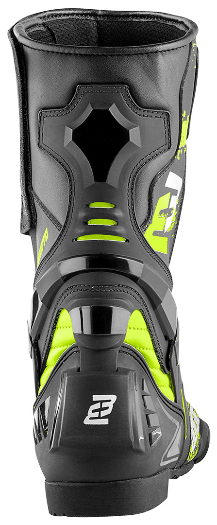 Bogotto Assen Evo Botas de moto negro/amarillo neón 48 Figura 4