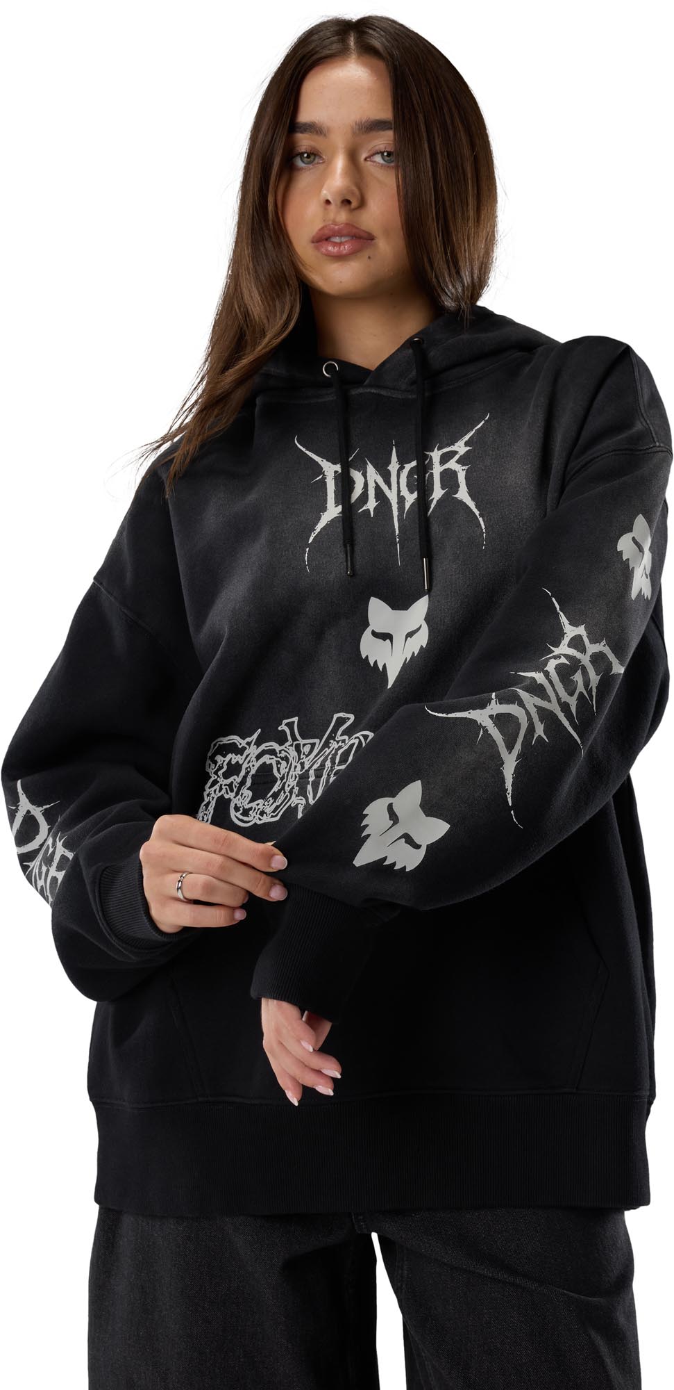 FOX DNGR Heavyweight Fleece Sweat à capuche S Figure 10