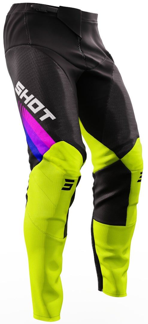 Shot Contact Tracer Motocross bukser sort/neon 42 Figur 3
