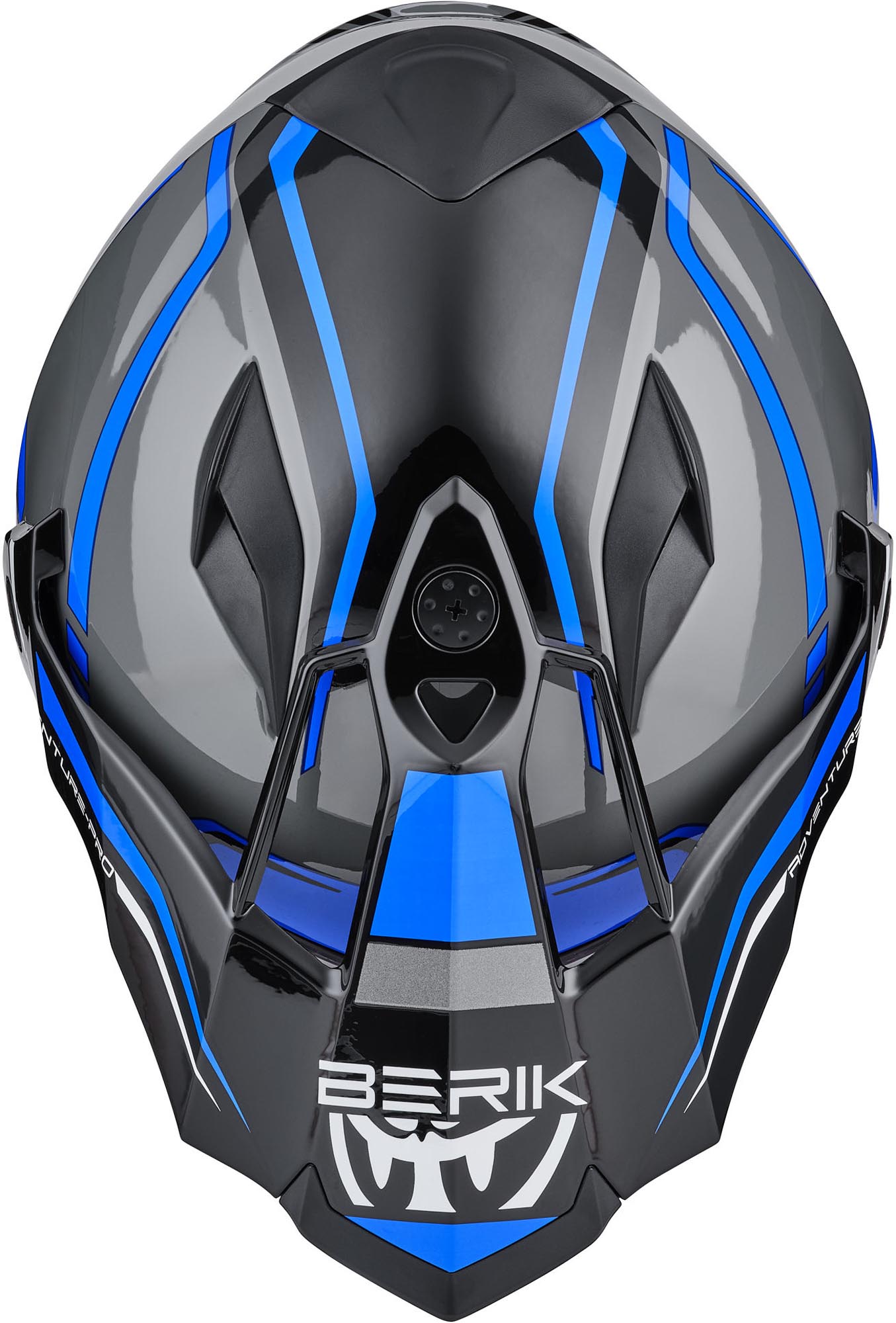 Berik MX313 Volstom Adventure Pro Enduro Helm grau/blau L Abbildung 7