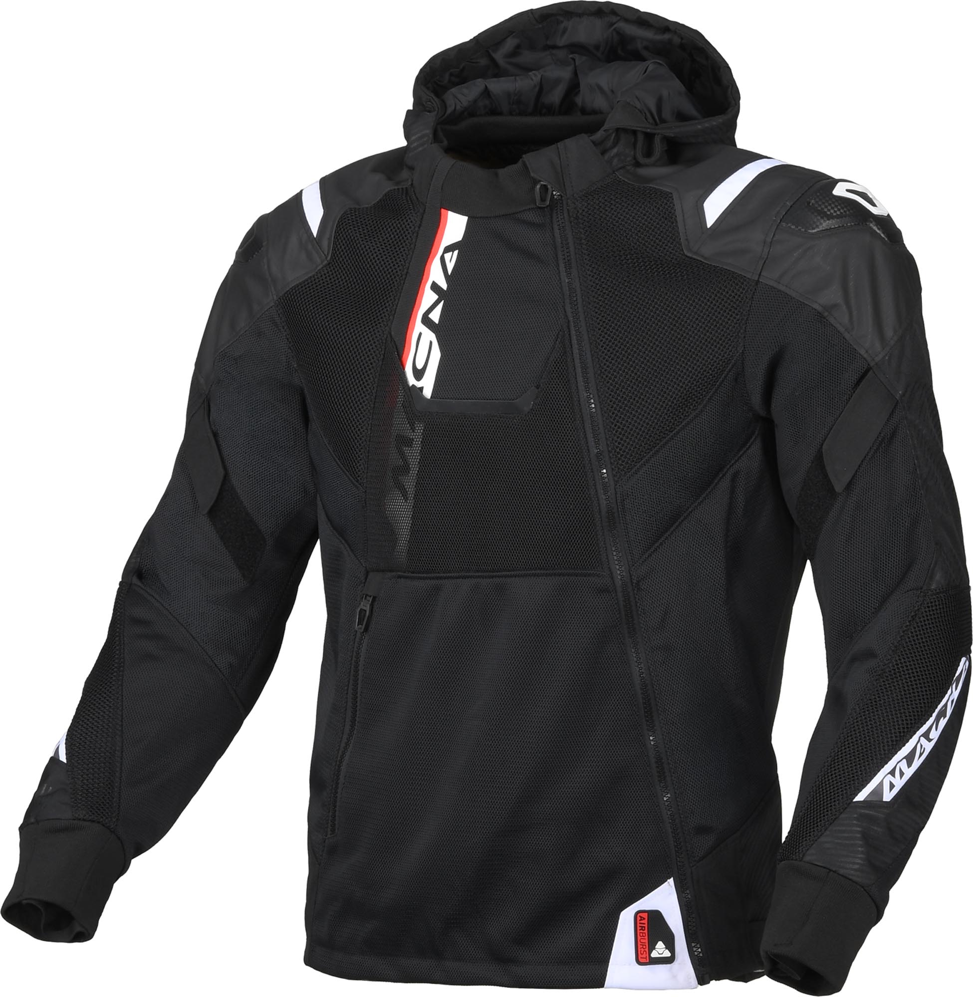 Macna Raptide Jachetă textilă pentru motociclete negru L Figura 1