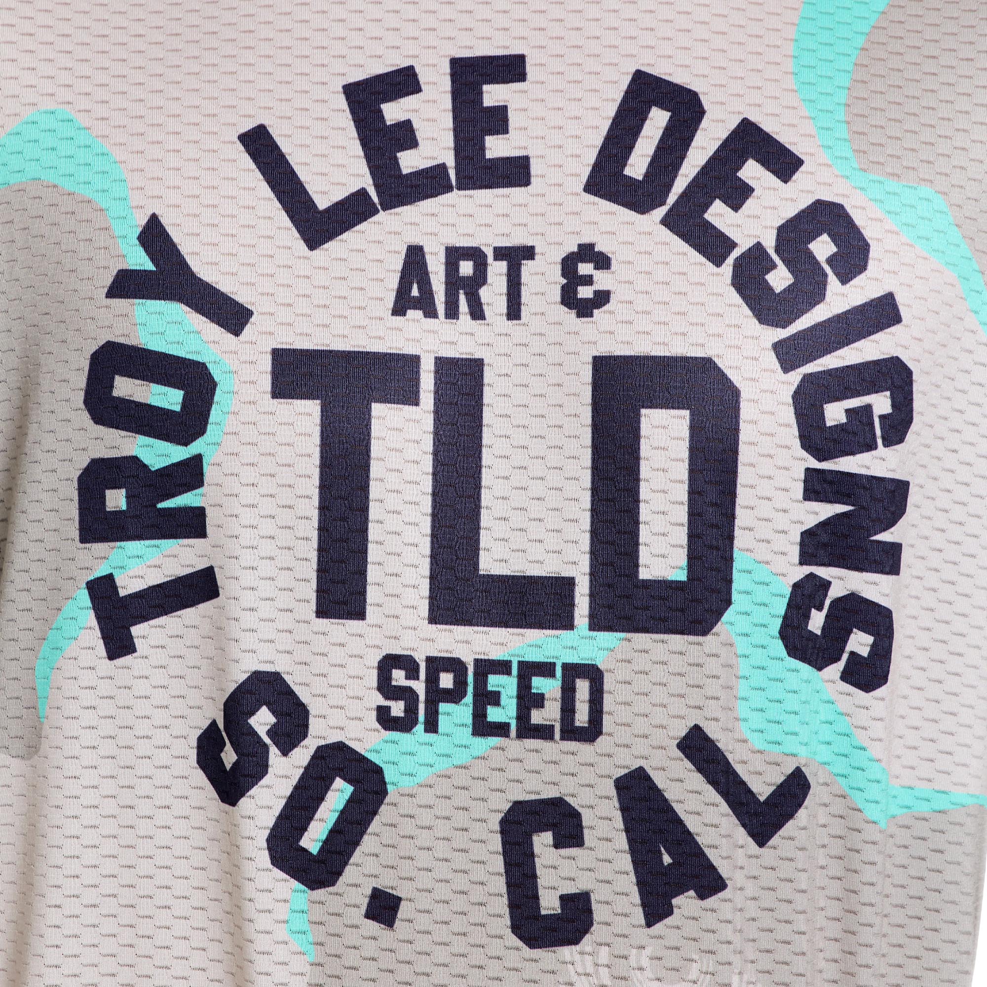Troy Lee Designs GP Pro Air Camo Motocross Jersey hellgrau XL Abbildung 4