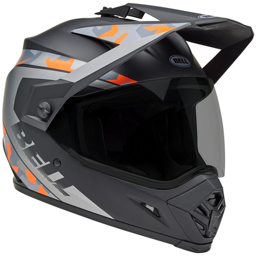 Bell MX-9 Adventure MIPS Casque d’enduro Gris/Orange XXL (62/63) Figure 8