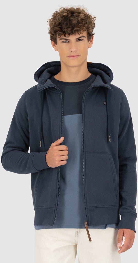Alife And Kickin TrasherAK A Zip Hoodie Zip Hoodie dark blue 2XL Figure 2