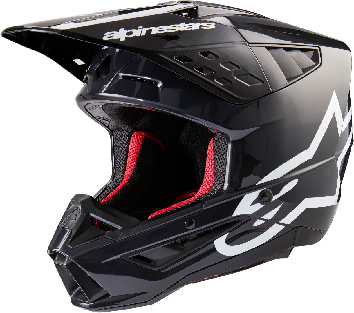 Alpinestars S-M5 Corp 2024 Motocross hjelm sort/grå L (59/60) Figur 1