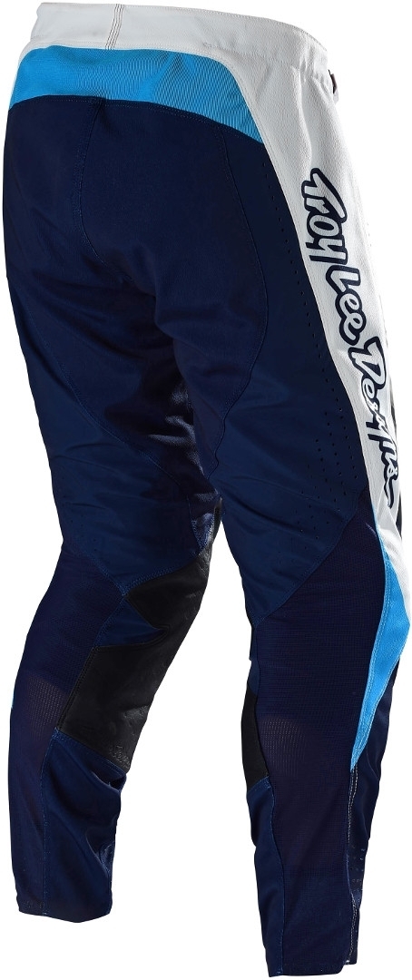 Troy Lee Designs SE Pro Mirage Motocross Pants white/grey/blue 30 Figure 3