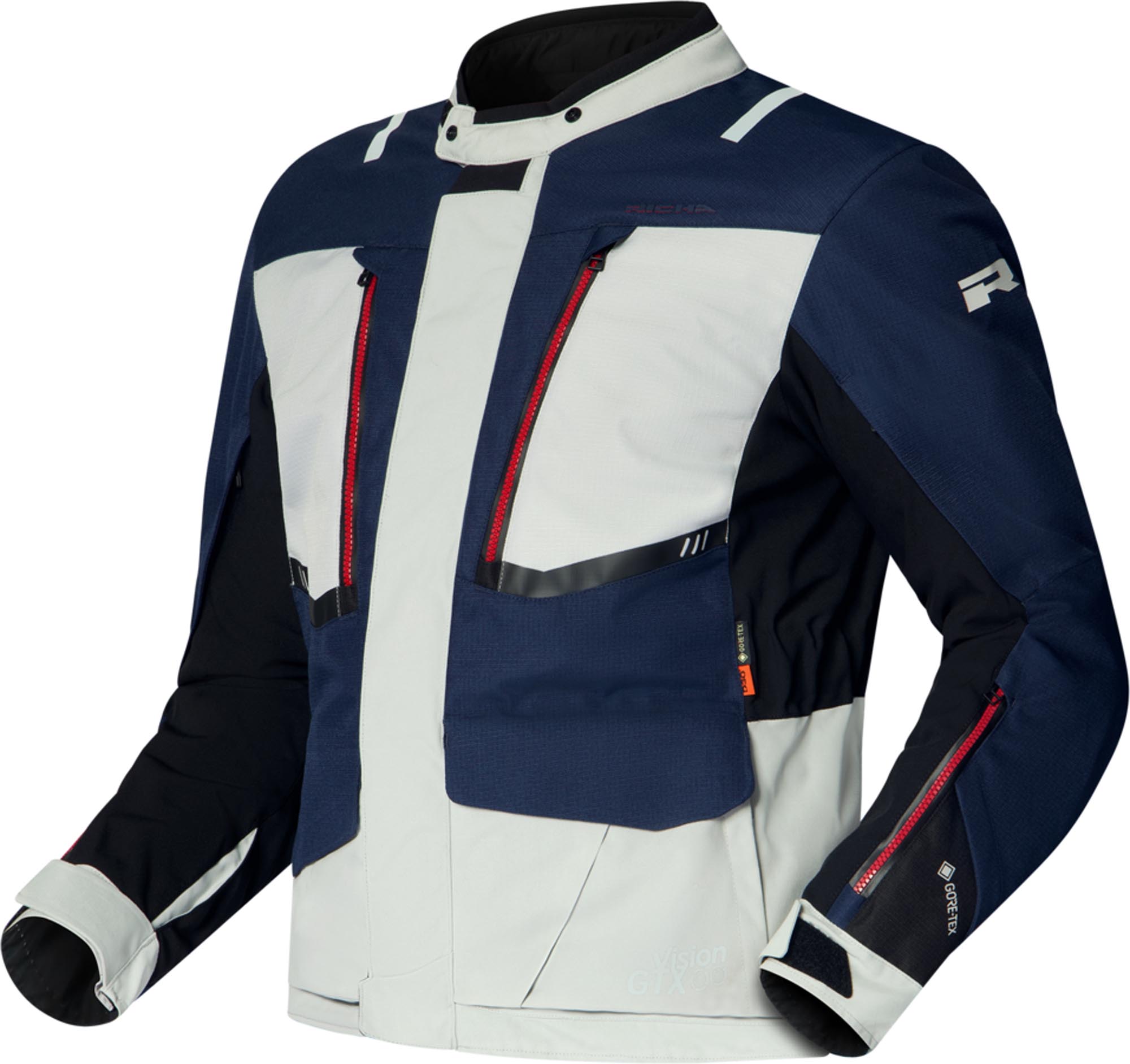 Richa Vision GTX Motorrad Textiljacke blau M Abbildung 1