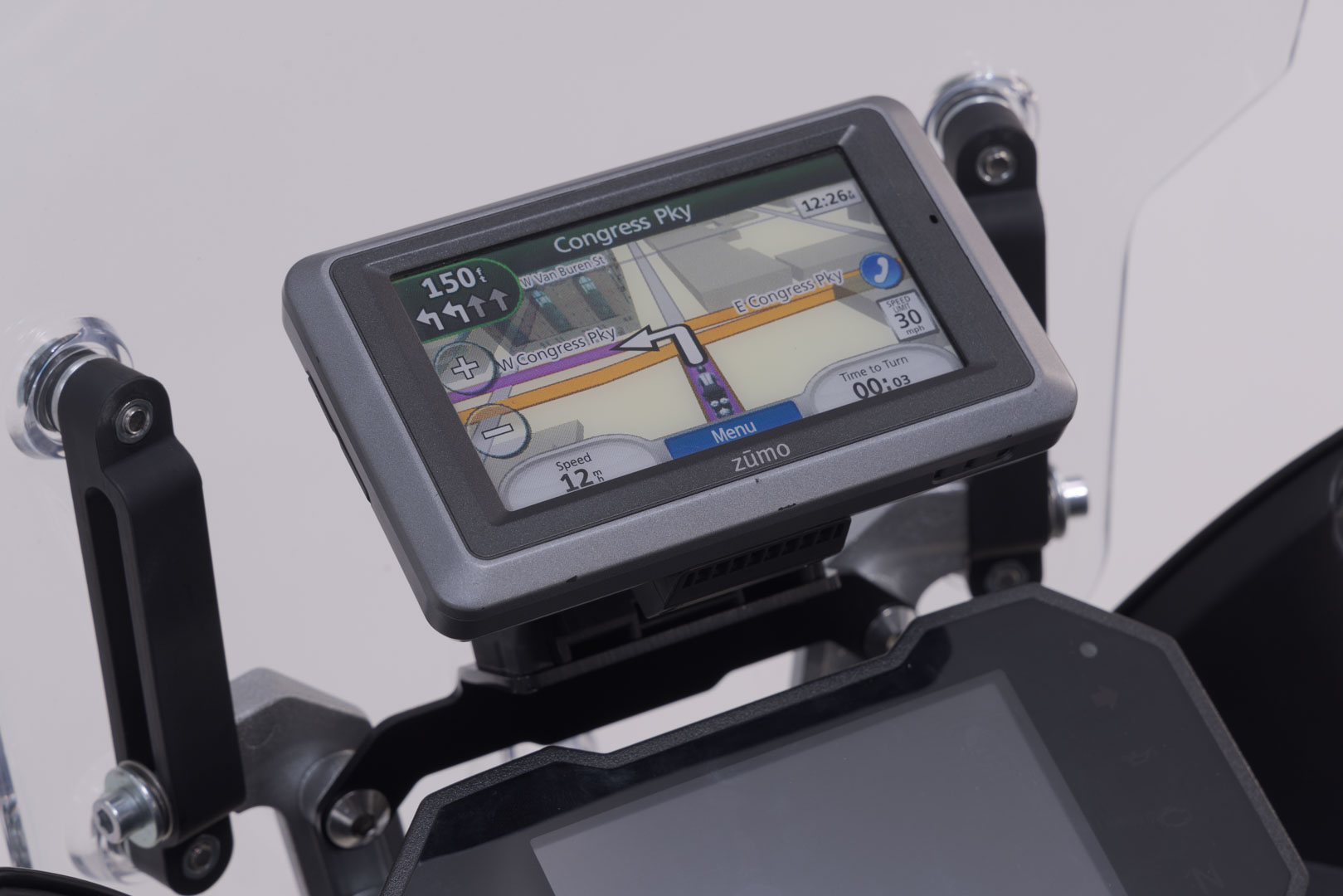 SW-Motech GPS-fäste för sittbrunn - Svart. Voge 650 DS/X (21-). Figur 2