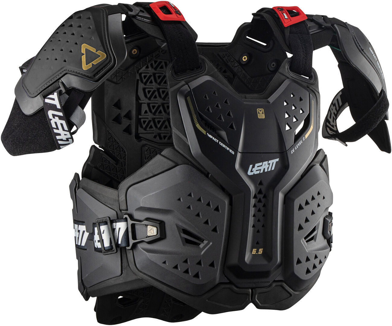 Leatt 6.5 Pro Protector de pecho negro XXL Figura 2