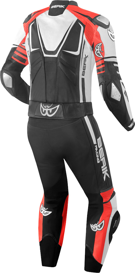 Berik XR-Ace Two Piece Motorcycle Leather Suit black/white/red 54 Figure 2
