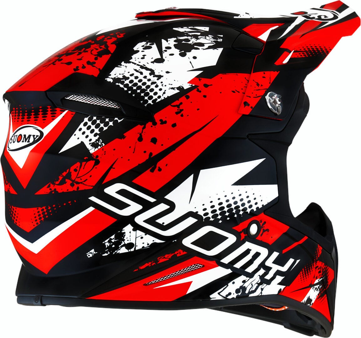 Suomy X-Wing Gap Casco Motocross rosso/nero/bianco XL Figura 3