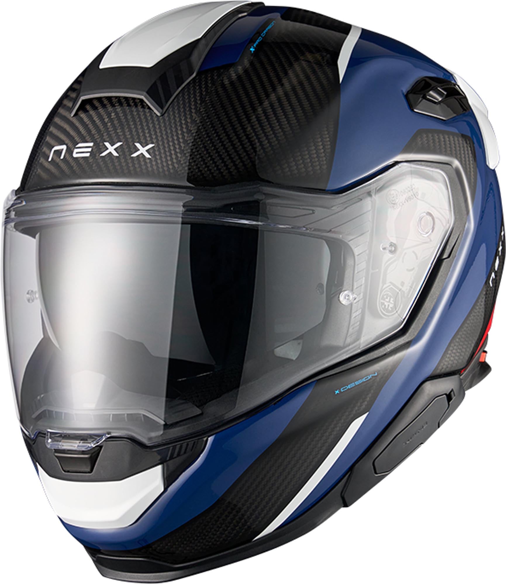 Nexx X.TR Rush Carbon Hełm /czerwony/niebieski L (59/60) Rysunek 1