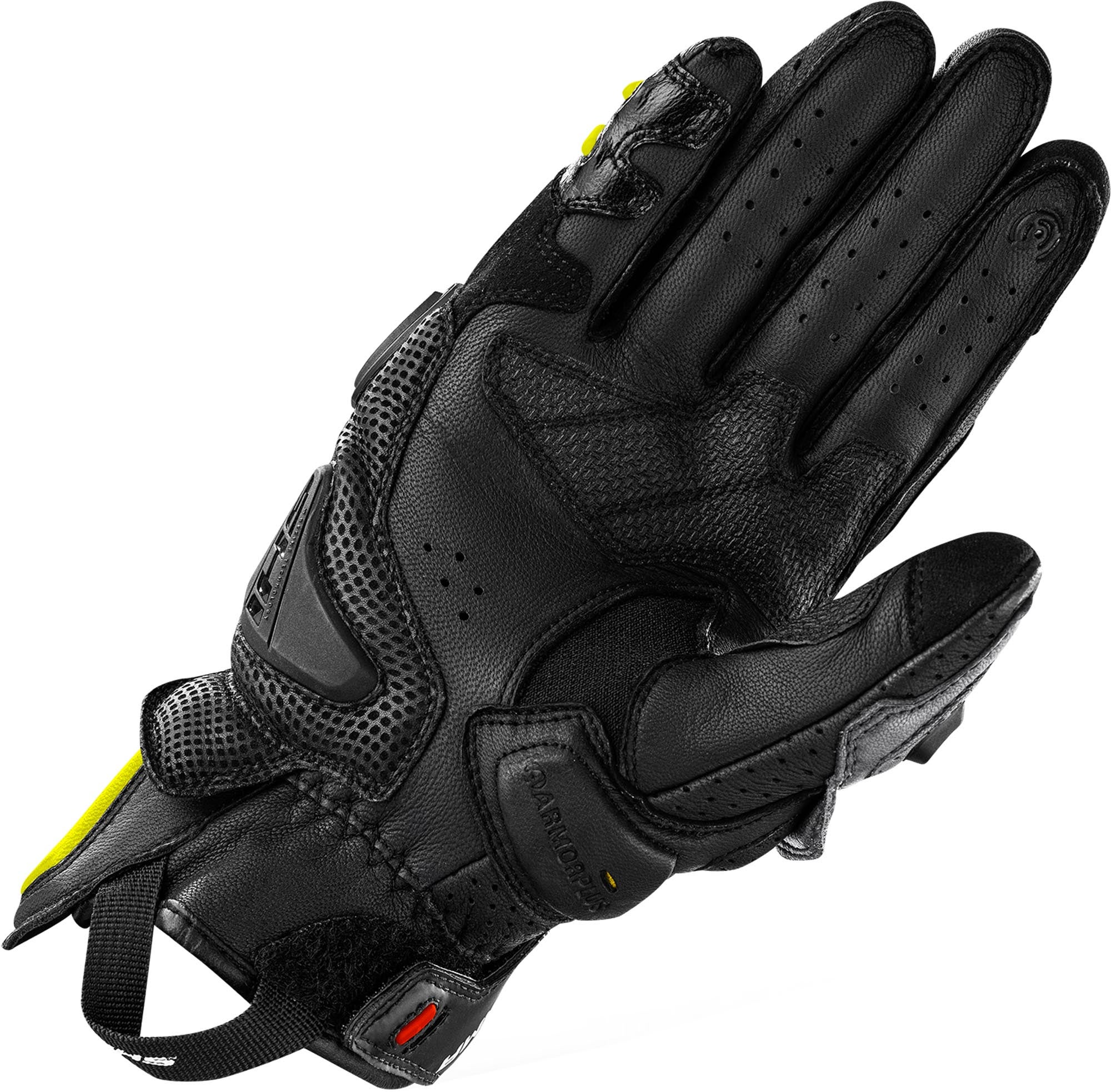 SHIMA XRS-3 Motorcykelhandsker sort/gul XL Figur 3
