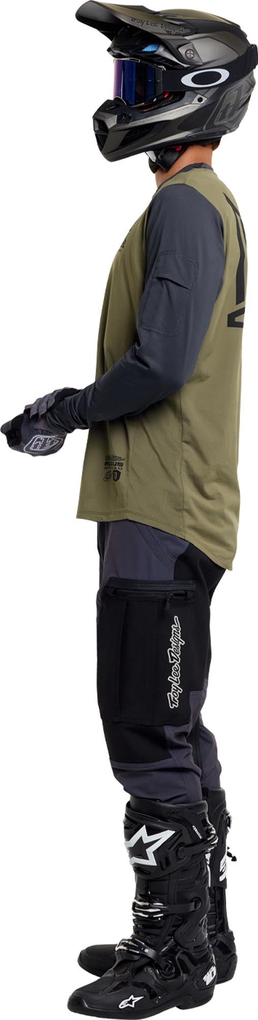 Troy Lee Designs Ruckus Offroad Mono Pantaloni da motocross Carbonio 34 Figura 9