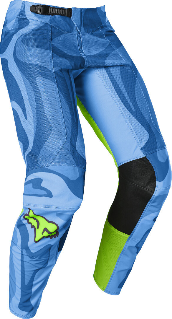 FOX Airline Exo Motocross Hose blau/gelb 32 Abbildung 1